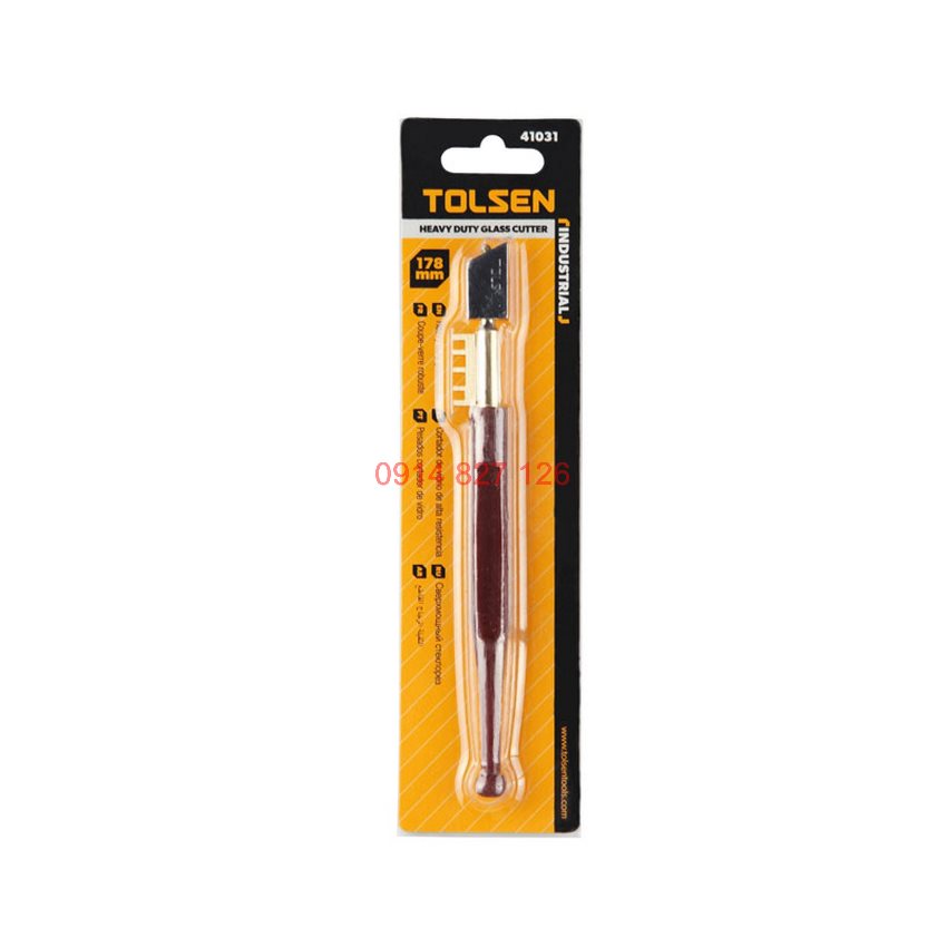 Dao cắt kính công nghiệp Tolsen 41031 dài 178mm