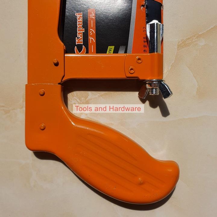 Khung cưa sắt Kapusi Japan kích thước 300mm cầm tay cao cấp, bảo hành 12 tháng, tặng kèm 1 lưỡi thay thế