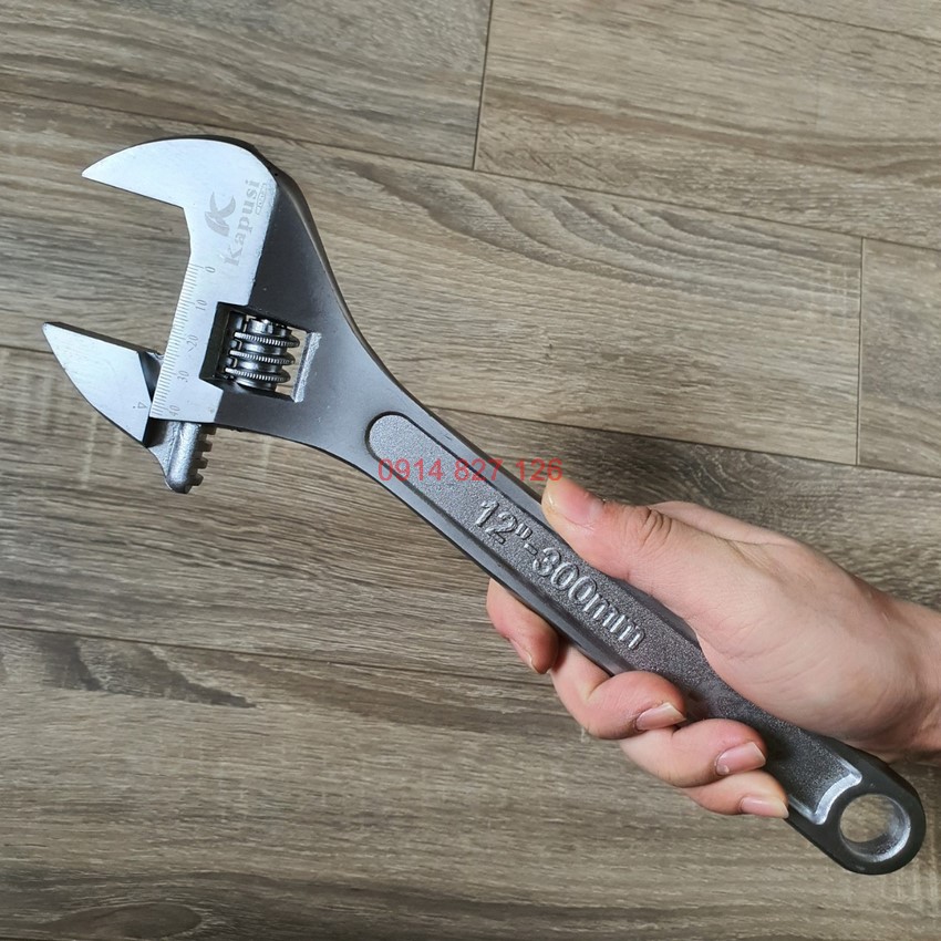Mỏ lết trơn đa năng cao cấp hãng Kapusi Nhật Bản đủ cỡ từ 8-10-12-15inch (K-7633, K-7634, K-7635, K-7636)