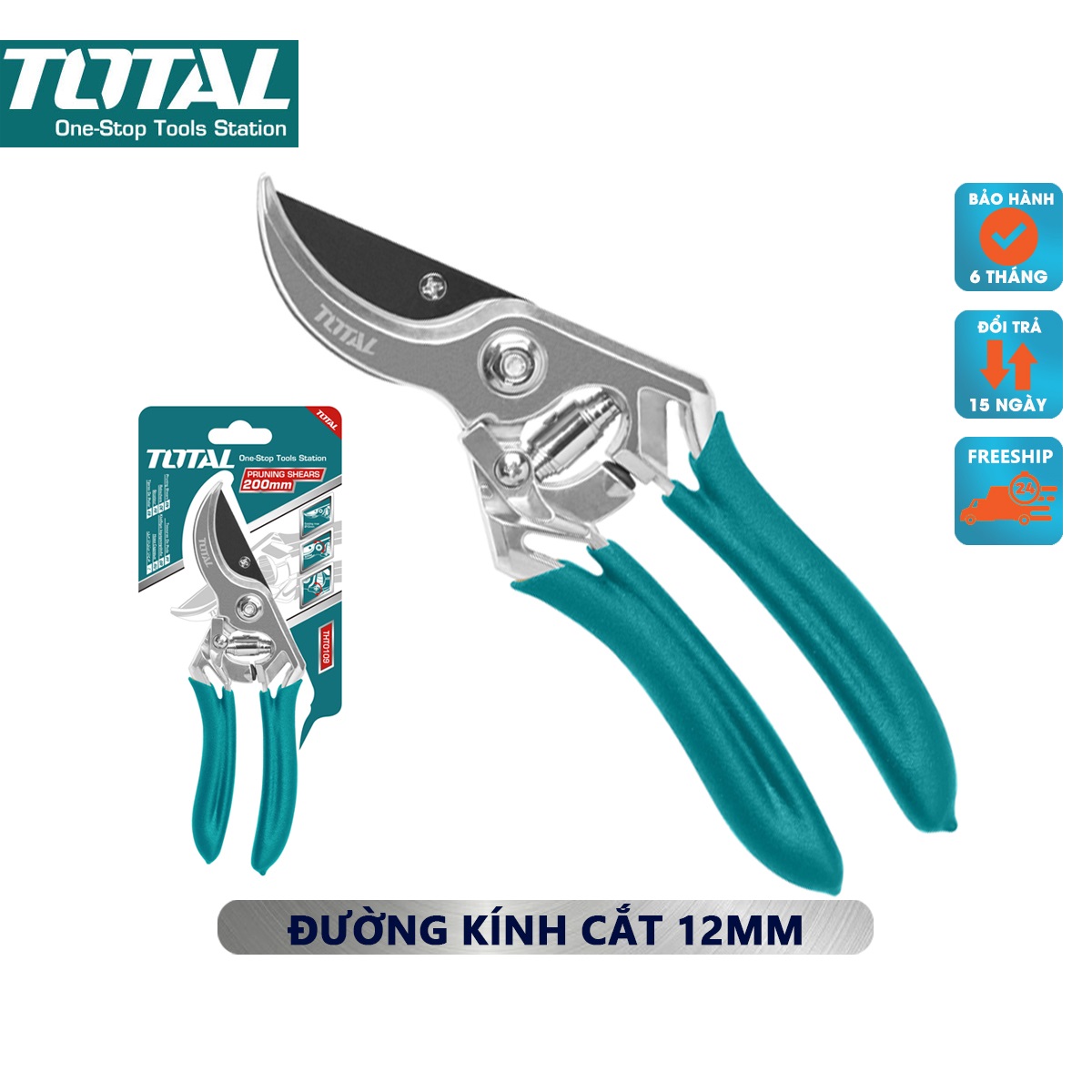 Kéo cắt tỉa cành cây TOTAL THT0109