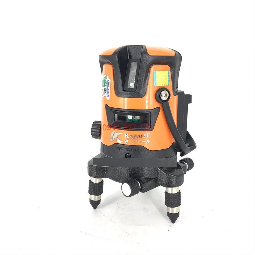 Máy cân bằng lazer 5 tia xanh hộp đứng Kapusi Nhật Bản K-2633 (chính hãng)