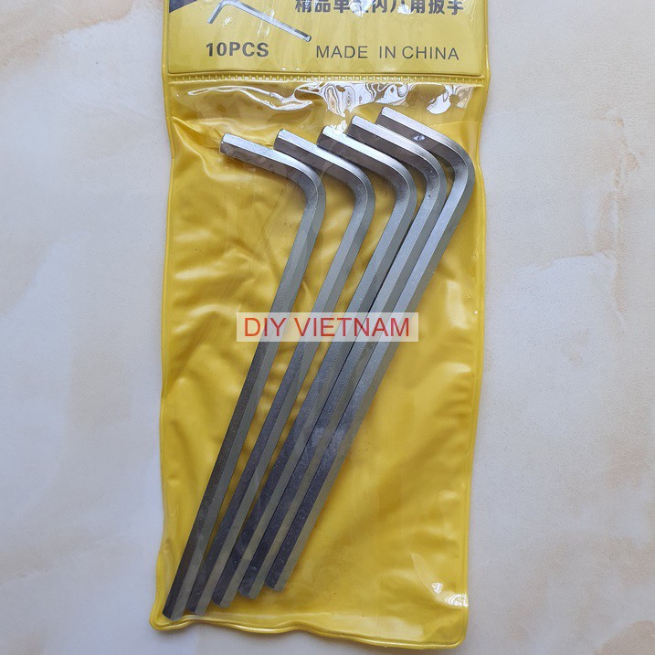 Lục giác lẻ đủ số - Chìa lục giác bi lẻ