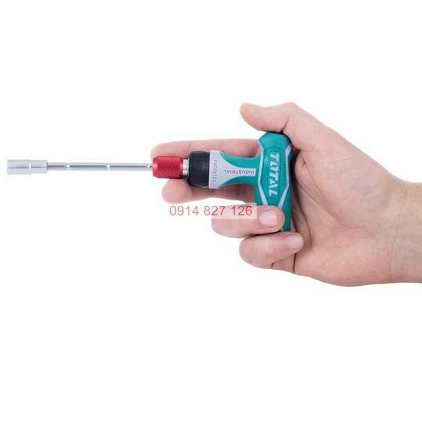 Bộ tua vít 24 chi tiết TOTAL TACSD30186 linh hoạt, chất liệu CR-V