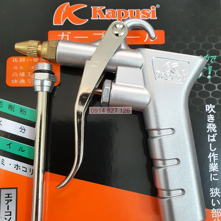 Xì khô inox K-1016 Kapusi hợp kim kèm đầu dài 1/4 inch
