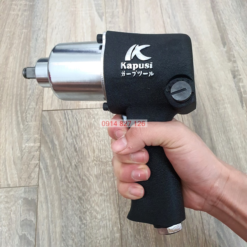 Máy bắn bulong 2 búa khí nén hệ 1/2 inch K-1416hãng KAPUSI lực siết max 660Nm