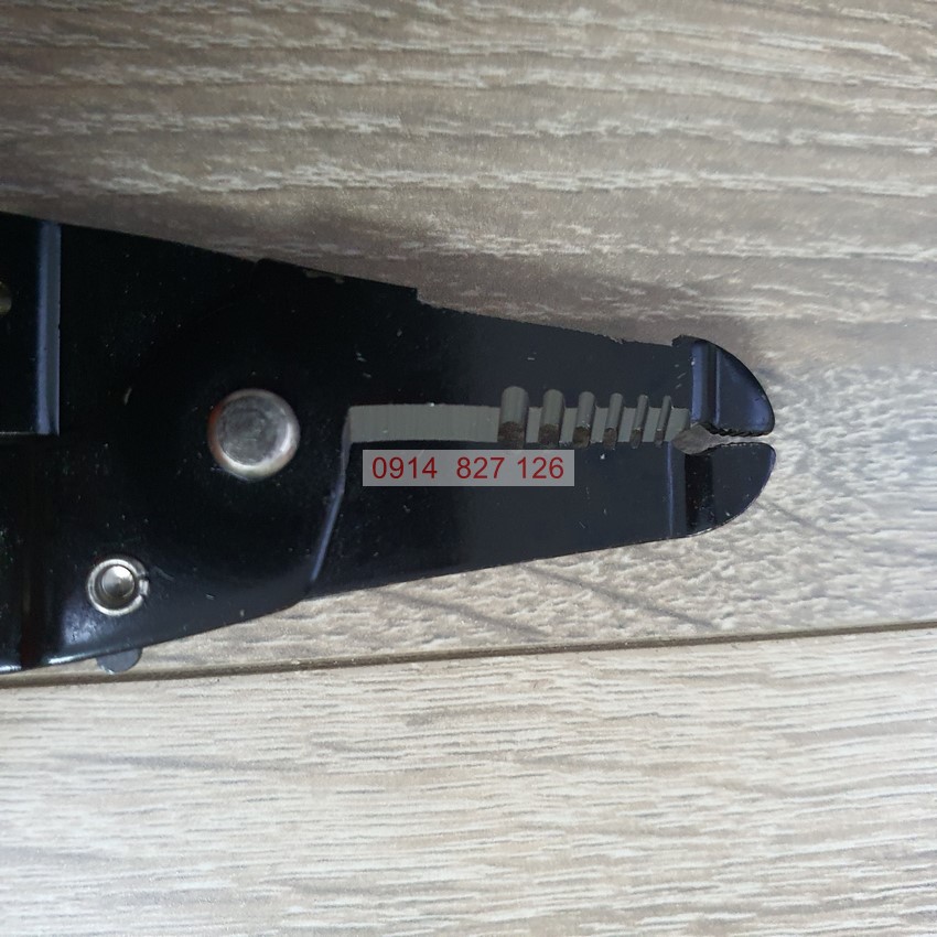 Kìm tuốt dây điện KAPUSI K-9120, phù hợp nhiều cỡ dây 0,8-2.6mm khóa an toàn