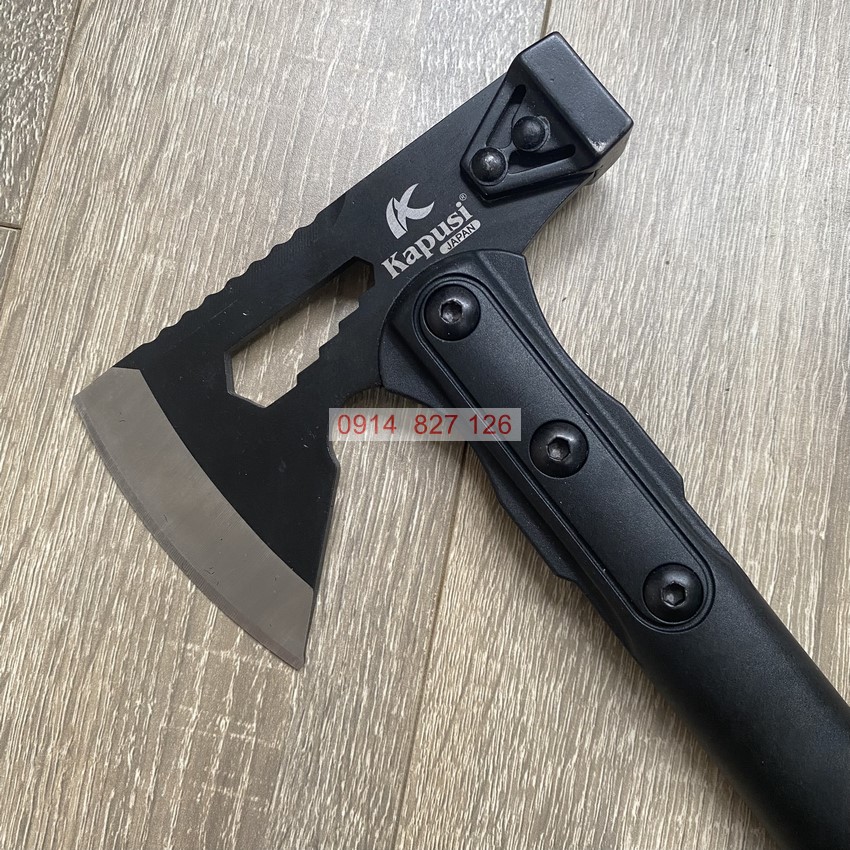 Rìu đen cao cấp hãng KAPUSI Japan làm từ thép carbon K-9507