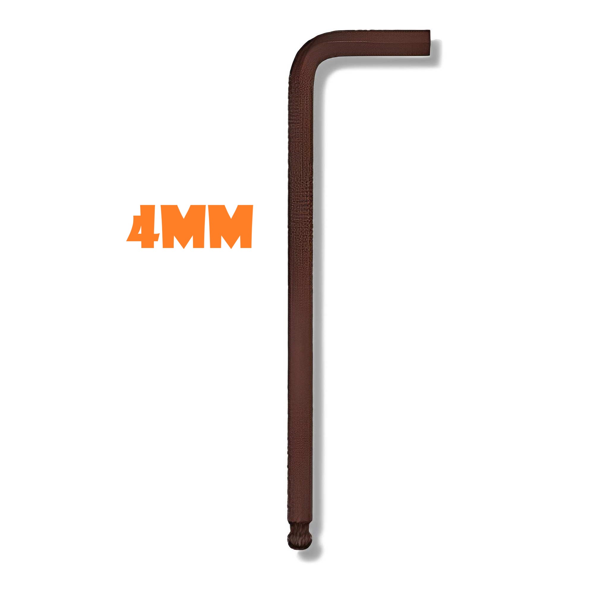Lục Giác Bi Nâu Lẻ Kapusi (2.5mm - 6mm) - Thép S2 Siêu Cứng - Hai Đầu Tiện Lợi - Chuyên Trị Ốc Nhỏ Hốc Kẹt, Bh 12 tháng