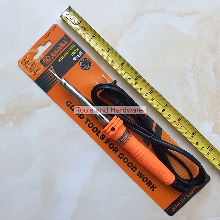 Mỏ hàn thiếc Asaki cao cấp công suất 40W-60W, bảo hành 6 tháng, Mỏ hàn chì Nhật Bản, mỏ hàn nhiệt, mỏ hàn thiếc xịn, mỏ hàn chì 60w
