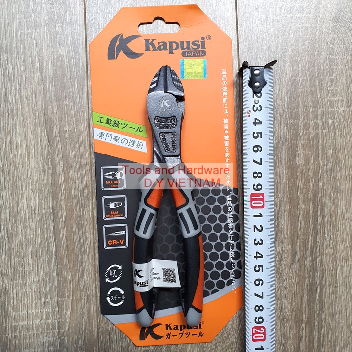 Kìm cắt K-8001 Kapusi cao cấp cỡ 7 inch kiểu dáng công nghiệp