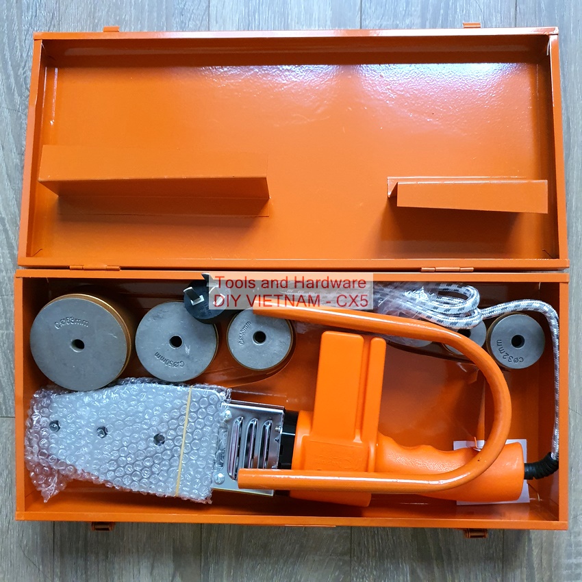 Máy Hàn Ống Nhiệt Ống Nhựa PPR PE PPC Hãng Kapusi K-9301 Phi 20 - 25 -63mm