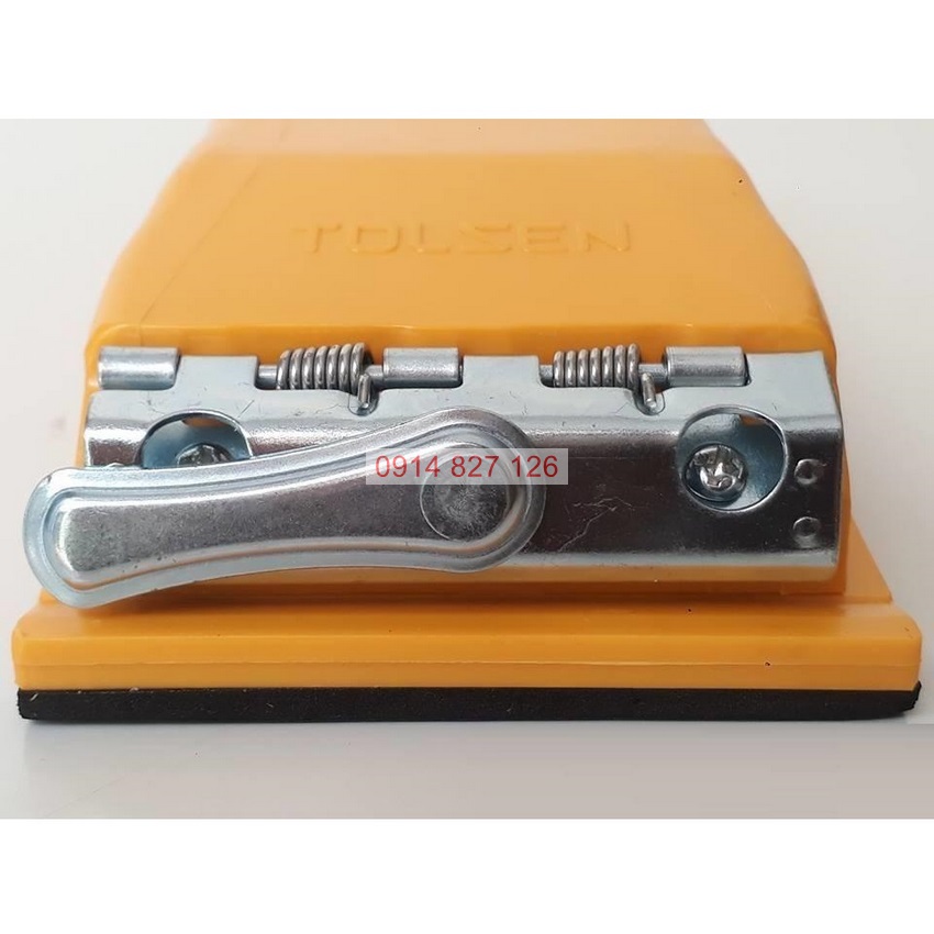 Bàn chà nhám Tolsen 32100 32101 cỡ 165mm - 210mm dùng để chà và làm phẳng lớp bột trang trí