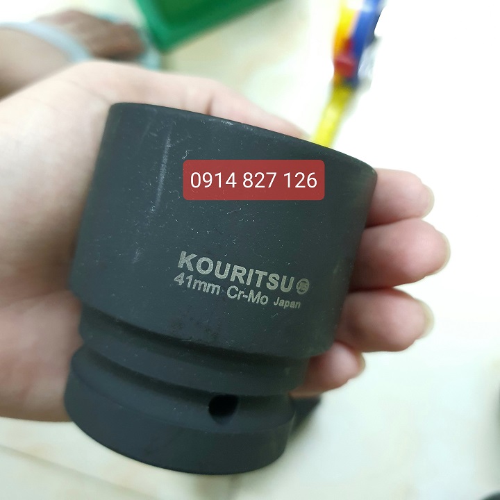 Tuýp 1 inch đen ngắn Kouritsu thép Cr-Mo - Khẩu đen ngắn đầu 1 inch
