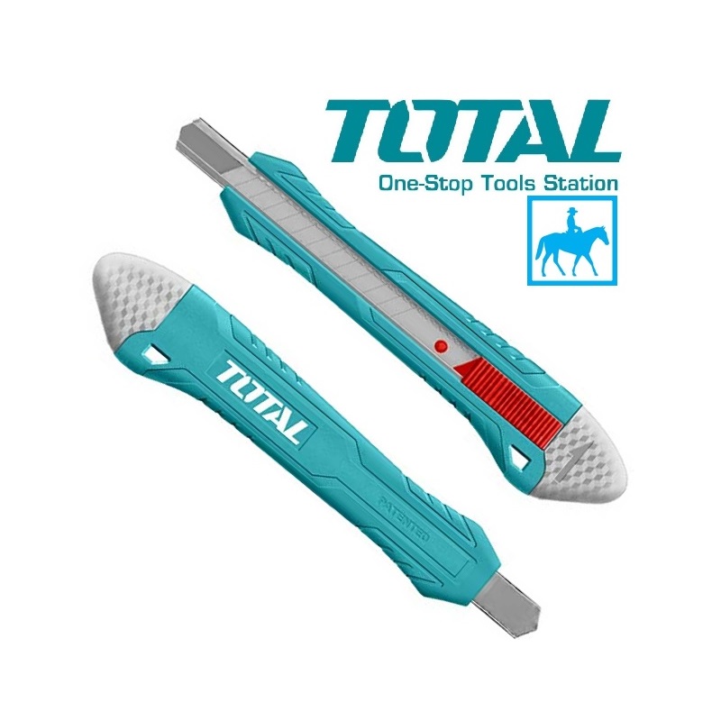 Dao rọc giấy Total THT5110916 150mm có sẵn lưỡi dao làm từ chất liệu thép không gỉ