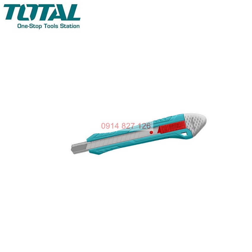 Dao rọc giấy Total THT5110916 150mm có sẵn lưỡi dao làm từ chất liệu thép không gỉ
