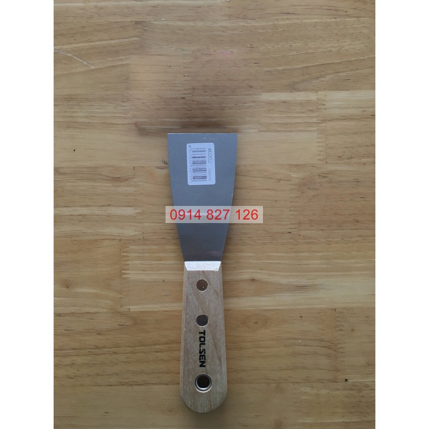 Sủi cán gỗ TOLSEN đủ các cỡ từ 35-50-75-100mm model 40201-40202-40204-40205, thép không gỉ