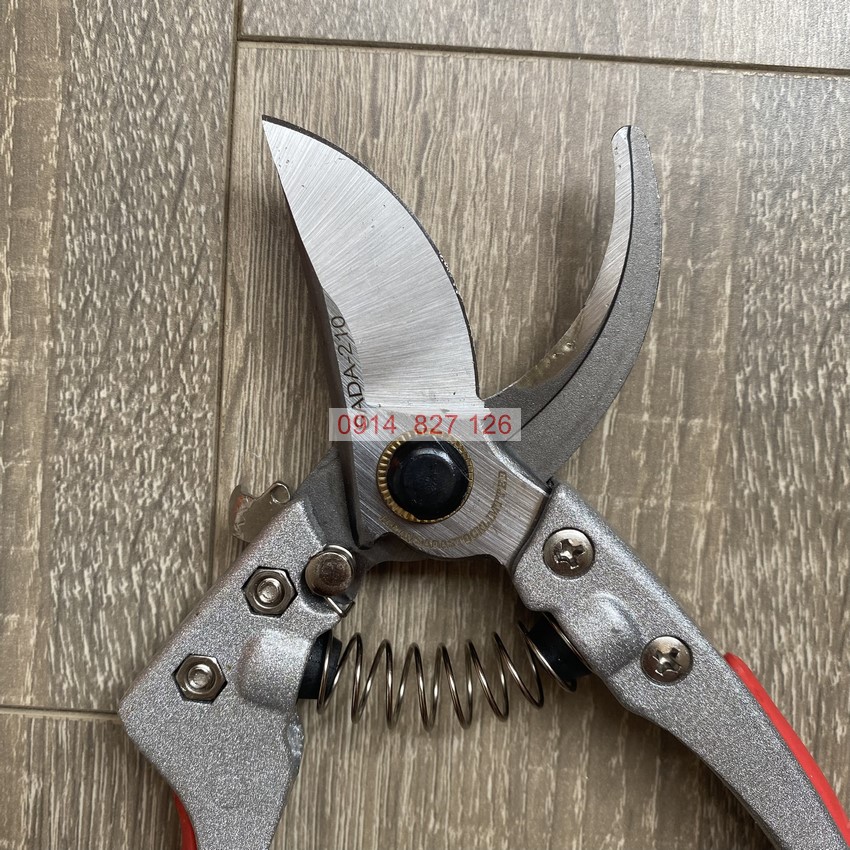 Kéo cắt tỉa cành SADA 210mm tặng kèm lò xo chính hãng Nhật Bản, lưỡi thép sắc bén, Bh 12 tháng diy-vietnam