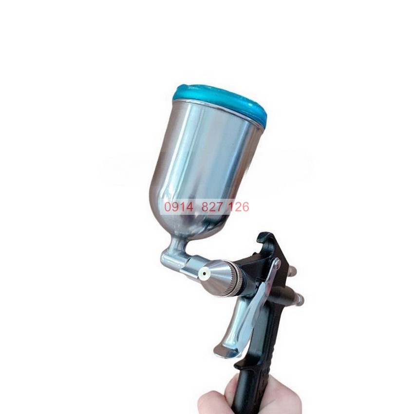 Súng phun sơn mimi cầm tay K3 KAPUSI K-4019, chất liệu nhôm dùng khí nén