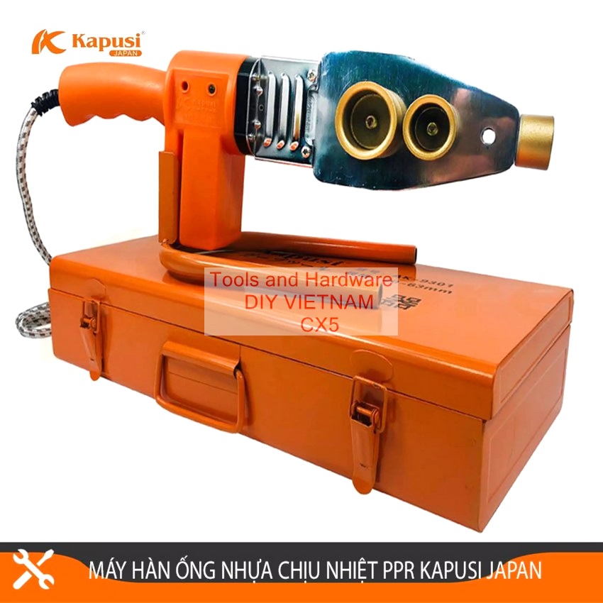 Máy Hàn Ống Nhiệt Ống Nhựa PPR PE PPC K-9300 Hãng Kapusi Phi 20 - 25 -32mm, Bảo Hành 12 Tháng