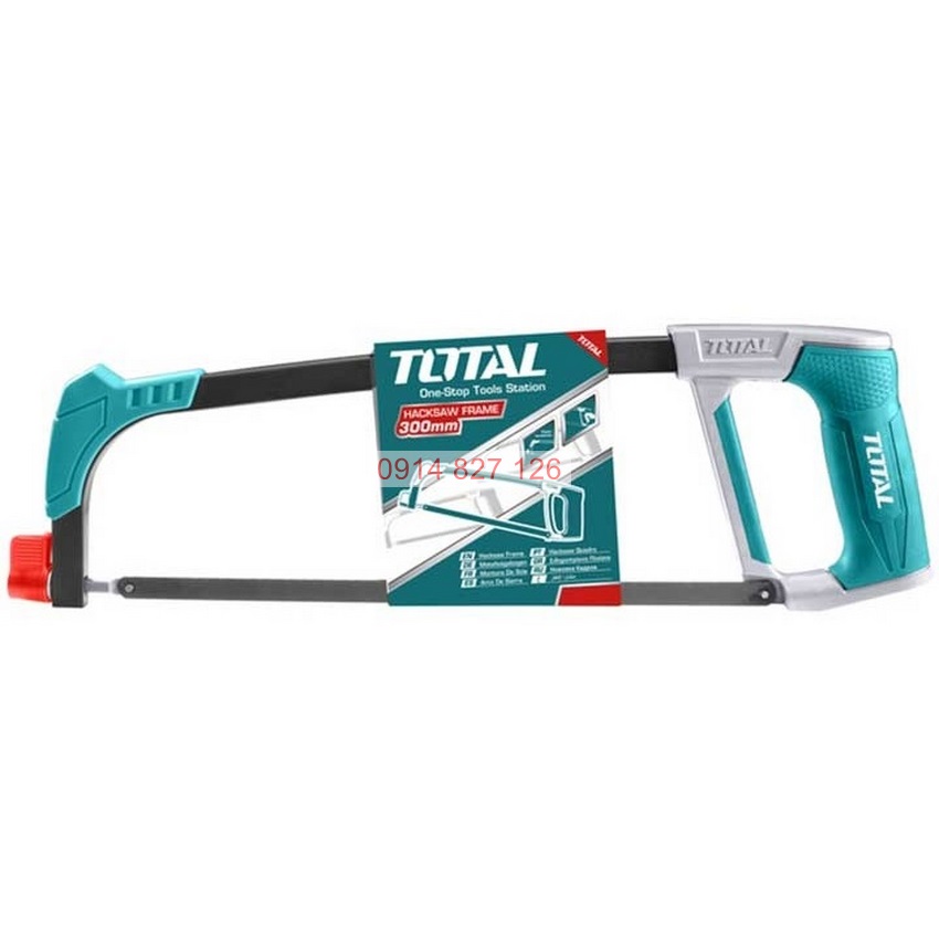 Khung cưa sắt TOTAL THT541036 lưỡi cưa 24 TPI với độ sắc bén cao chất liệu cao cấp