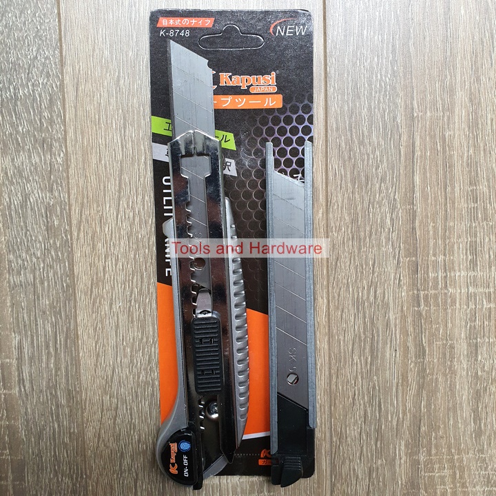 Dao rọc giấy hãng Kapusi Nhật Bản cao cấp có kèm 4 lưỡi thay thế