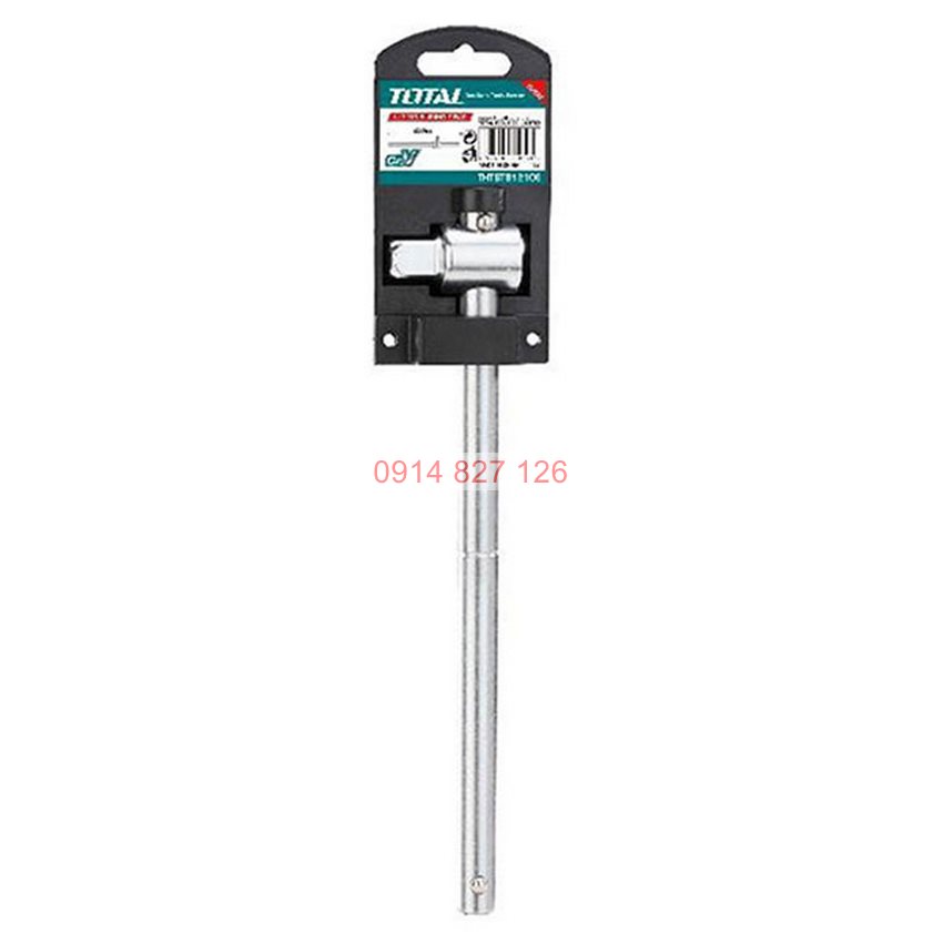 Cần siết trượt chữ T 1/2 inch TOTAL THTSTB12106 dài 250mm, thép CR-V chịu lực