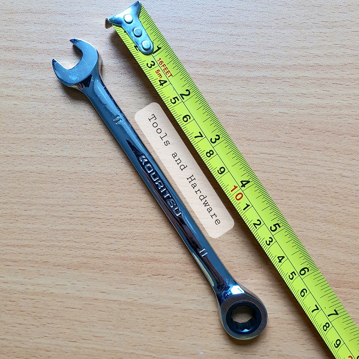 (Bán lẻ cây) Cờ lê tròng tự động hãng Kouritsu Nhật Bản các cỡ từ 8mm đến 19mm - cờ lê tròng cóc (bán lẻ từng cỡ)