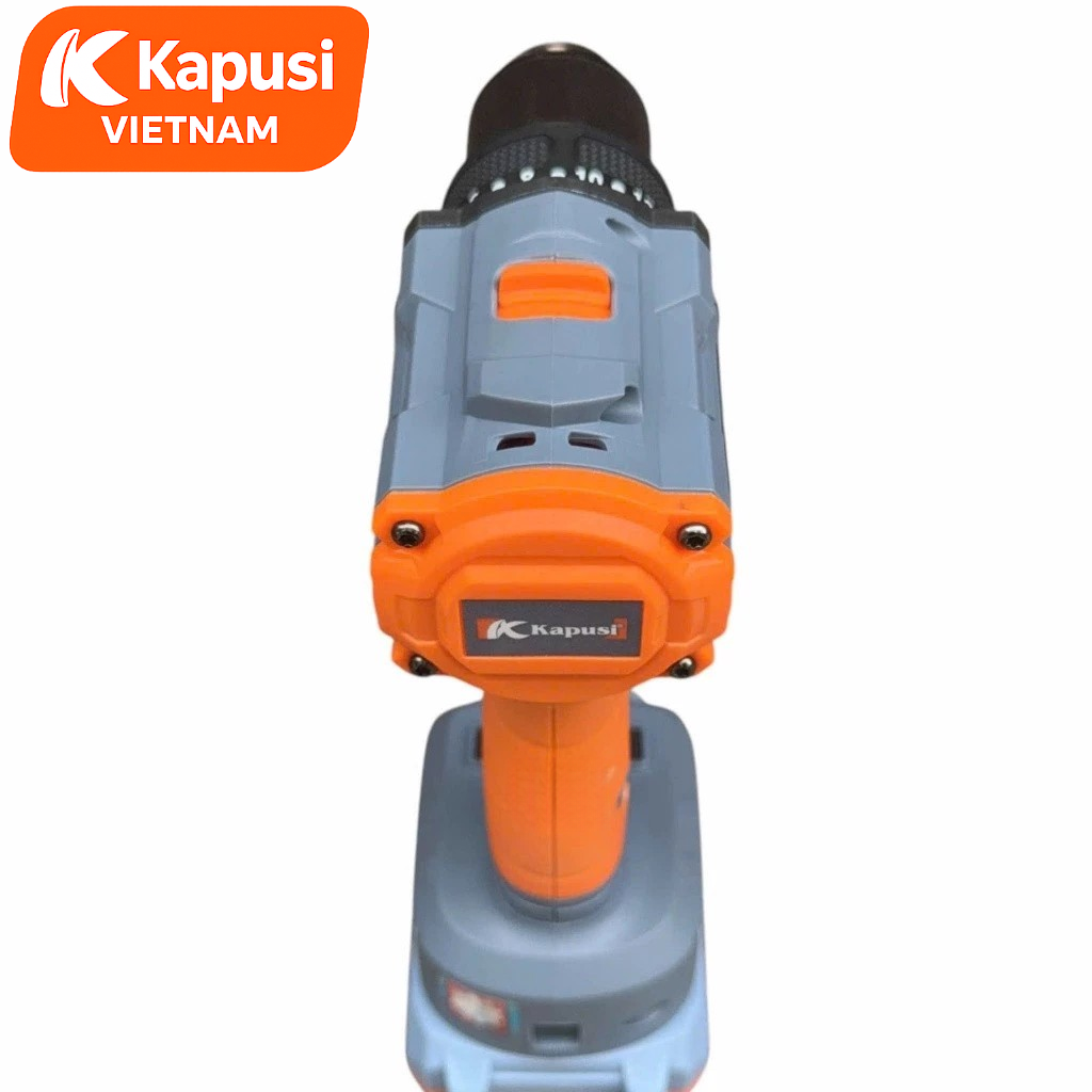 Máy Khoan Pin Kapusi K6878 21V Động Cơ Không Chổi Than Brushless - Lực Siết 85N.m Đầu Kẹp Kim Loại 10mm Khóa Trục, BH12T