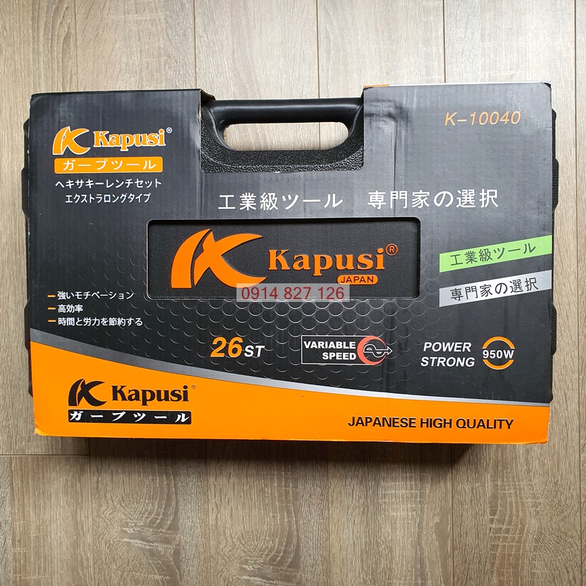 Máy Khoan Bê Tông 3 chức năng Kapusi 950W K-10040