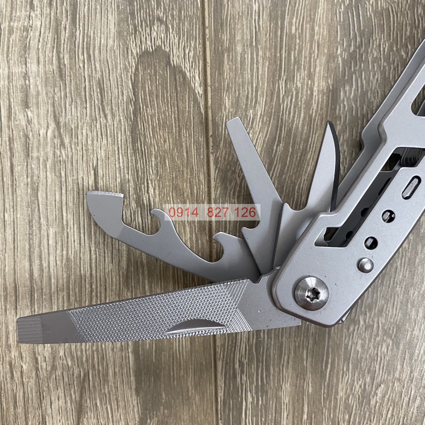 Kìm đa năng 9in1 KAPUSI K-9508, gấp gọn tiện lợi hợp kim thép bền đẹp