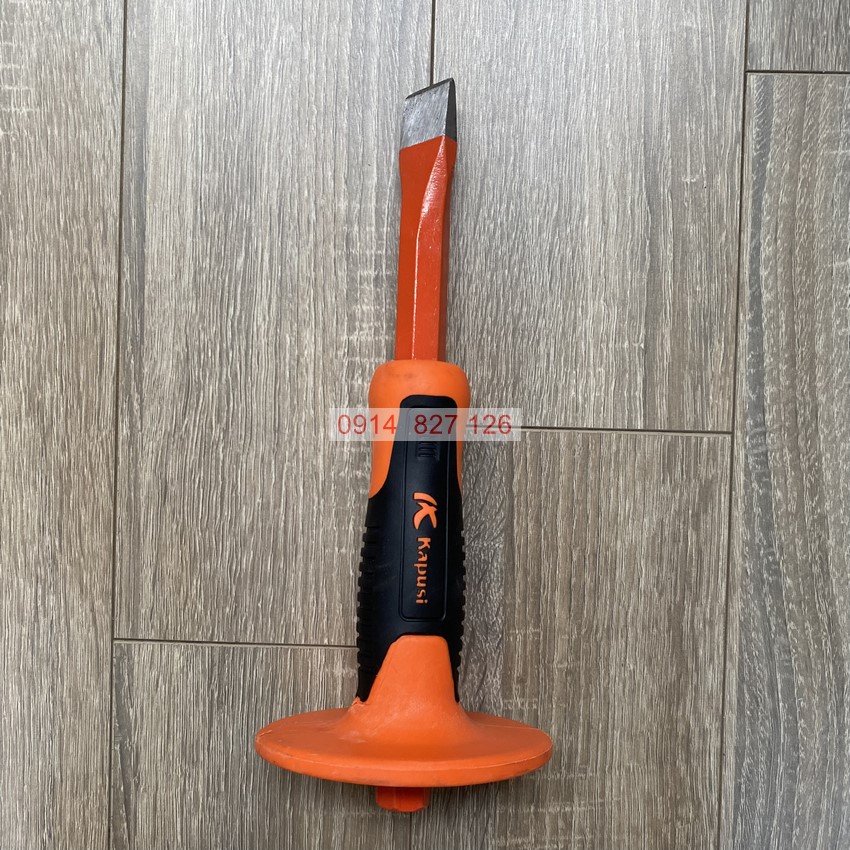 Đục bê tông cầm tay K-9642, K-9643 KAPUSI, đầu dẹt và nhọn thép cứng sắc bén