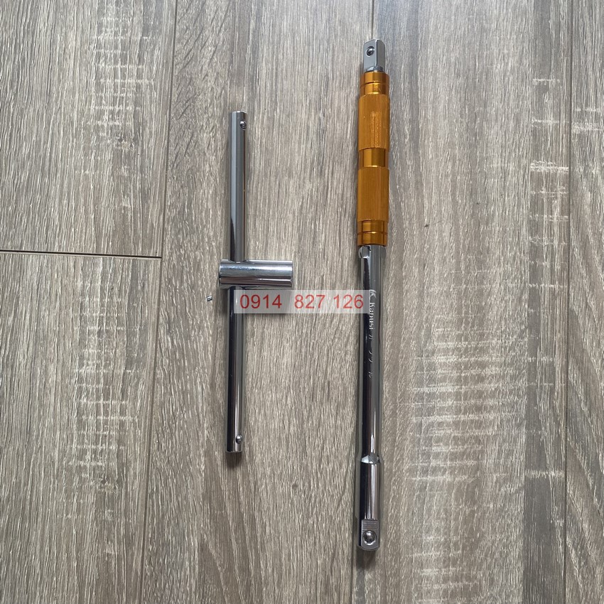 Cần siết chữ T có đầu bi K-7062 KAPUSI, thép cao cấp có thể tháo rời