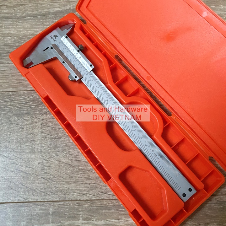 Thước kẹp cao cấp hãng Kapusi K-0121 LOẠI 1, Chiều dài 200mm, Bảo hành 12 tháng