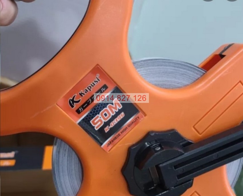 Thước cắm đất có tay cầm KAPUSI Nhật Bản 50m, thép cao cấp, đa năng, Bh 12 tháng diy-vietnam