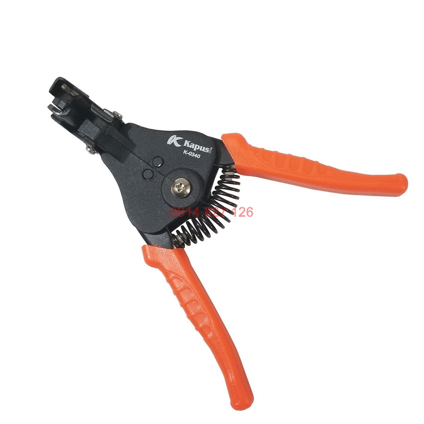 Kìm Tuốt Dây Điện Tự Động Kapusi K-0340