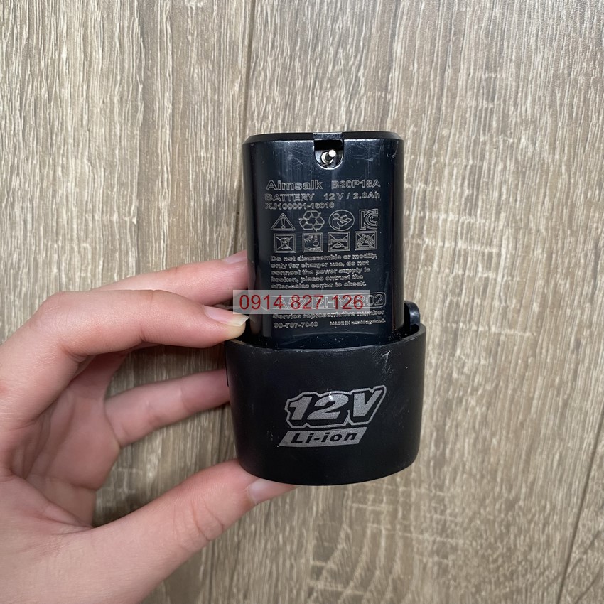 Máy khoan pin không chổi than KAPUSI Nhật Bản 12V đa chức năng khoan, bắt vít, có sạc nhanh