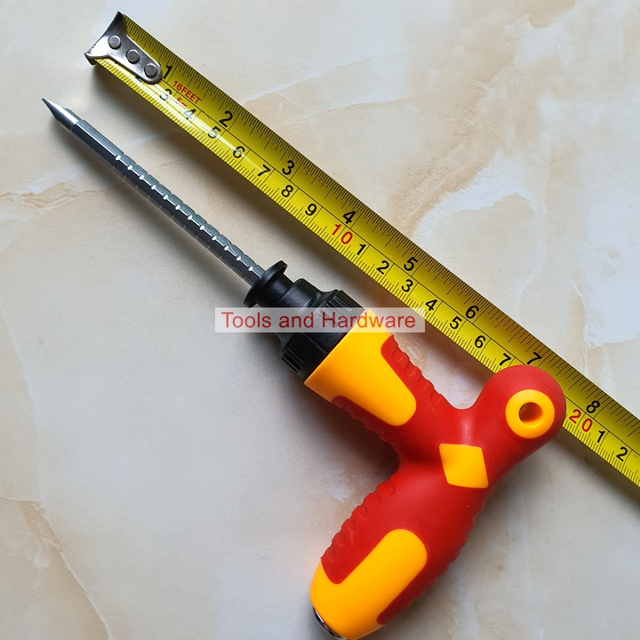 Tuốc nơ vít chữ T nhiều nấc Đài Loan có 2 đầu 2 cạnh, 4 cạnh, chiều dài tối đa 25cm