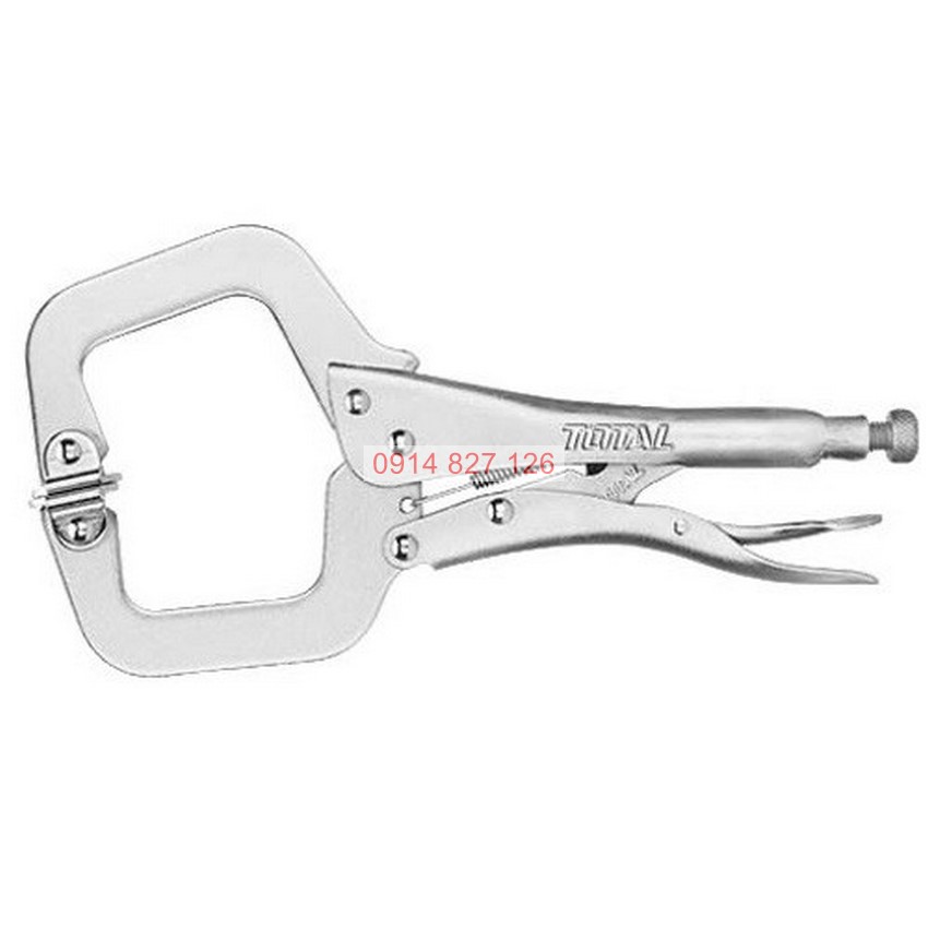 Kìm bấm chết chữ C TOTAL THT111113 Kích thước 11 inch, Thép carbon, Mạ niken