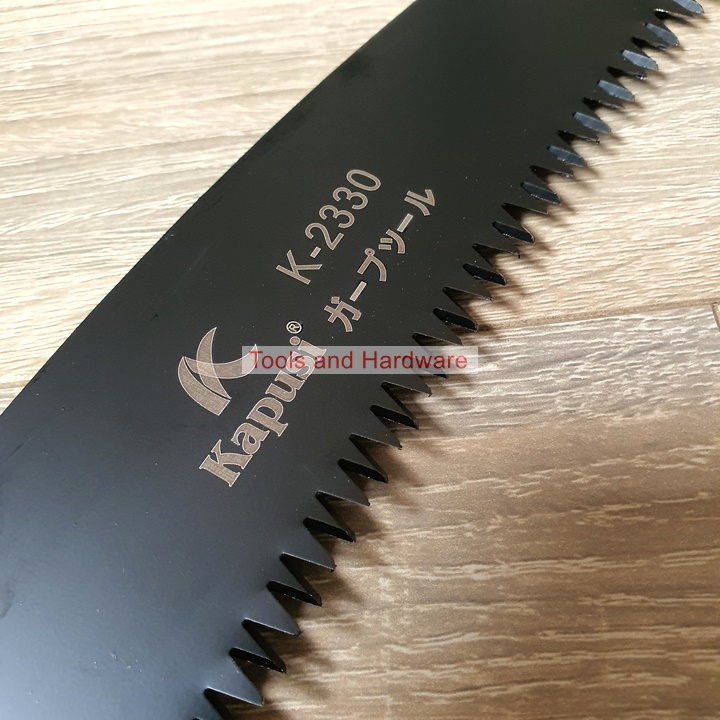 Cưa gỗ cầm tay lưỡi cong K-8802 hãng Kapusi chiều dài tổng thể 500mm