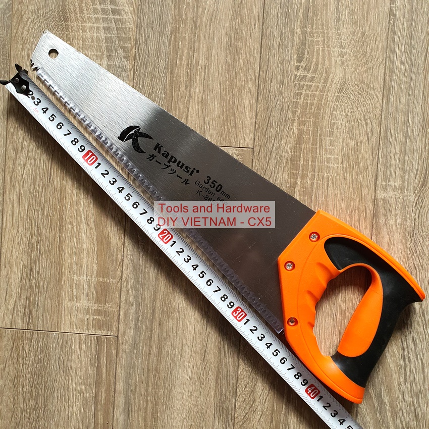 Cưa gỗ cầm tay bản rộng hãng Kapusi K-8657 chiều dài 350mm