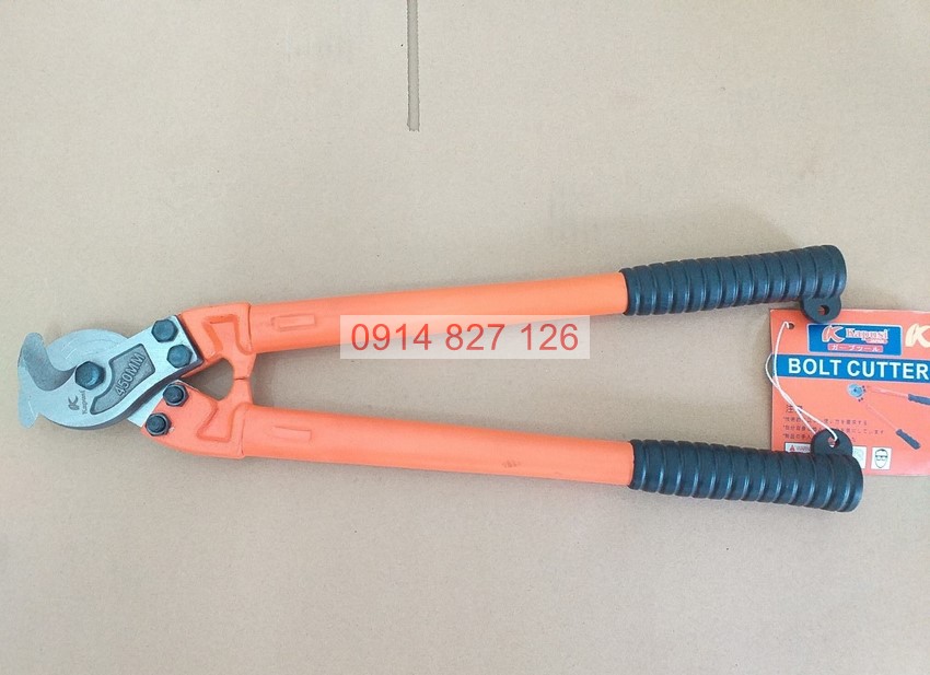 Kìm cắt cáp điện đa năng KAPUSI 18-24inch (K-8211, K-8212), thép cao cấp, cán bọc cao su