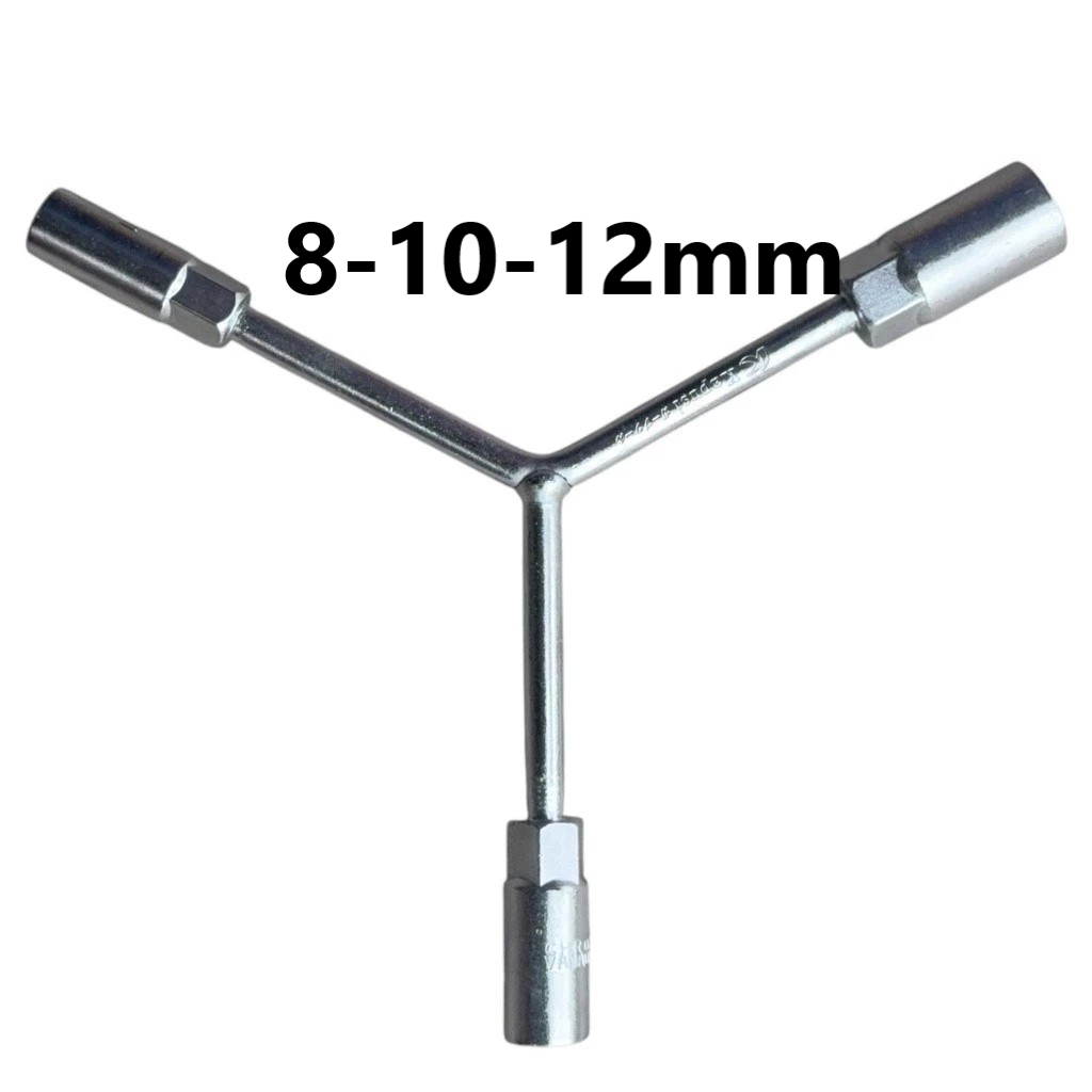 Cần Mở Ốc Chữ Y Kapusi Thép CR-V 130mm 8x10x12 10x12x14 12x14x17 14x17x19mm Tẩu 3 Đầu Cao Cấp ( K7095-K7099 ), Bh 12th