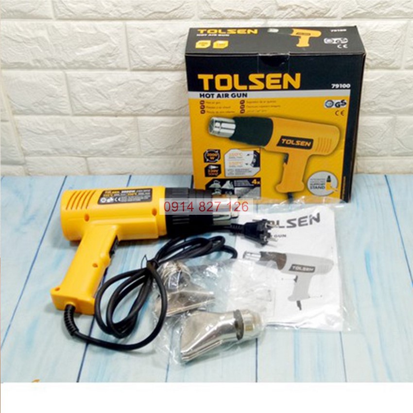 Máy khò nhiệt 1000W-2000W TOLSEN 79100