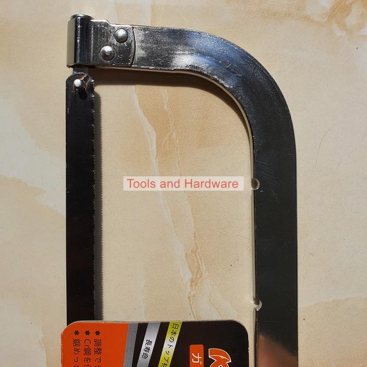 Khung cưa sắt Kapusi Japan kích thước 300mm cầm tay cao cấp, bảo hành 12 tháng, tặng kèm 1 lưỡi thay thế