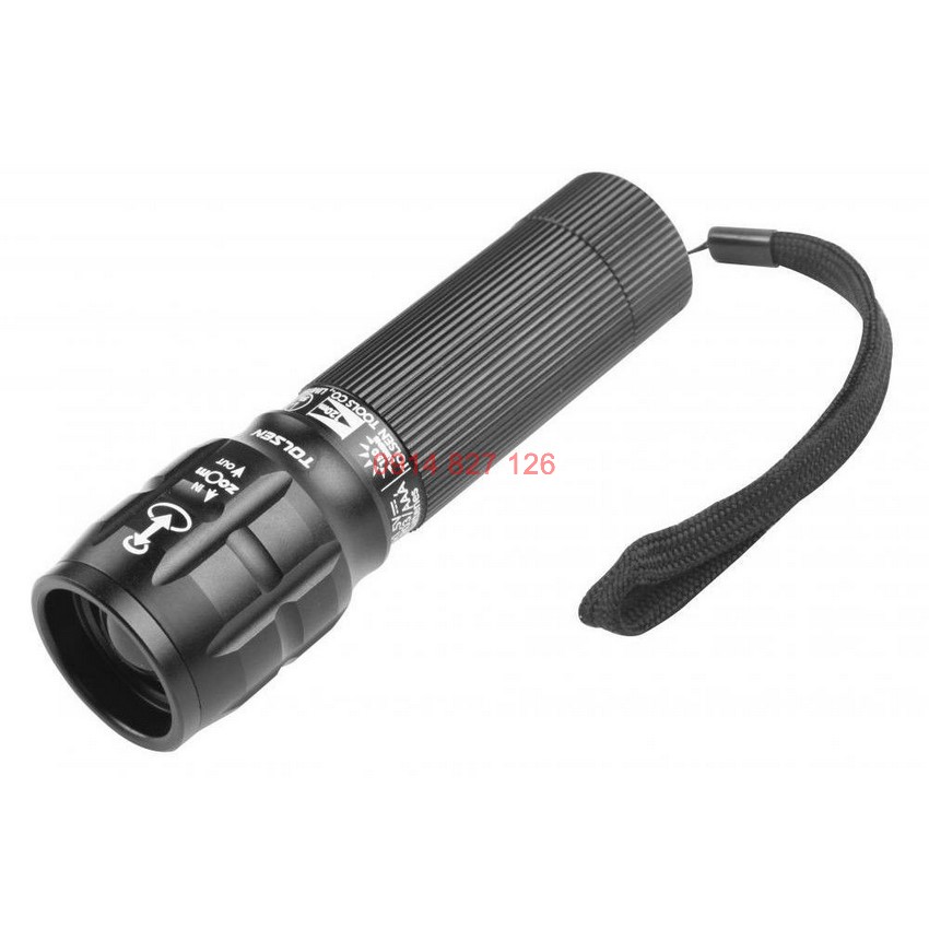 Đèn pin phóng to ( công nghiệp) 3W  Tolsen 60033