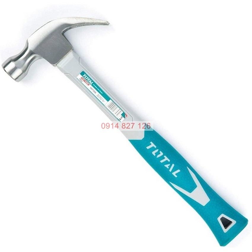 Búa đóng nhổ đinh TOTAL 220g 450g búa cầm tay mini chất liệu thép cr-v siêu cứng