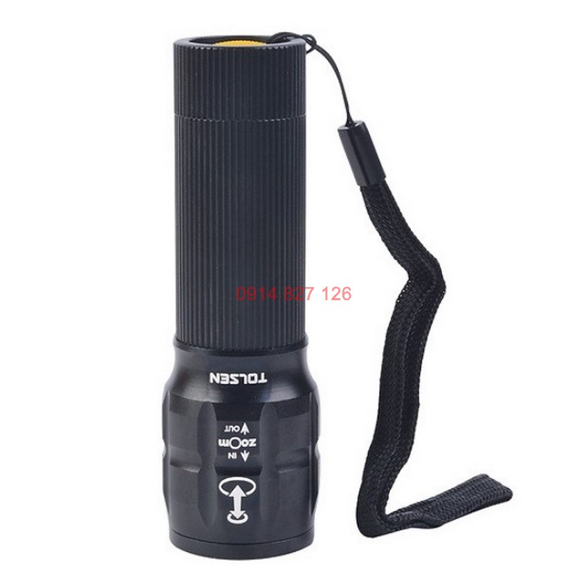Đèn pin phóng to ( công nghiệp) 3W  Tolsen 60033