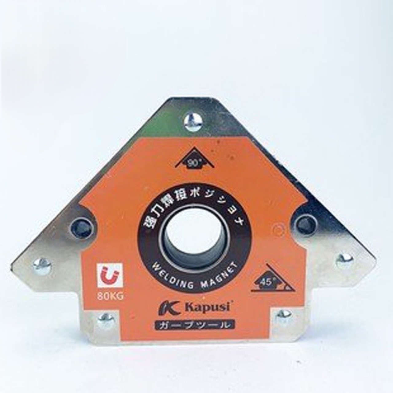 Ke góc nam châm cao cấp KAPUSI K-2010, K-2011, K-2012, 3 kích cỡ 25-50-75LBS, thép không gỉ
