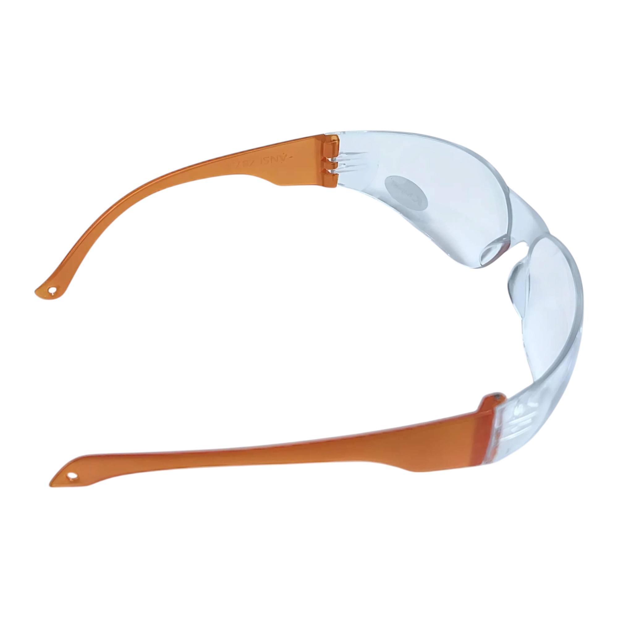 Kính Bảo Hộ Đa Năng Kapusi K-0081 Màu Cam – Tròng Polycarbonate, Chống Bụi, Tia UV 99.99%, Nhẹ Và Êm Tai, Bh 12 tháng