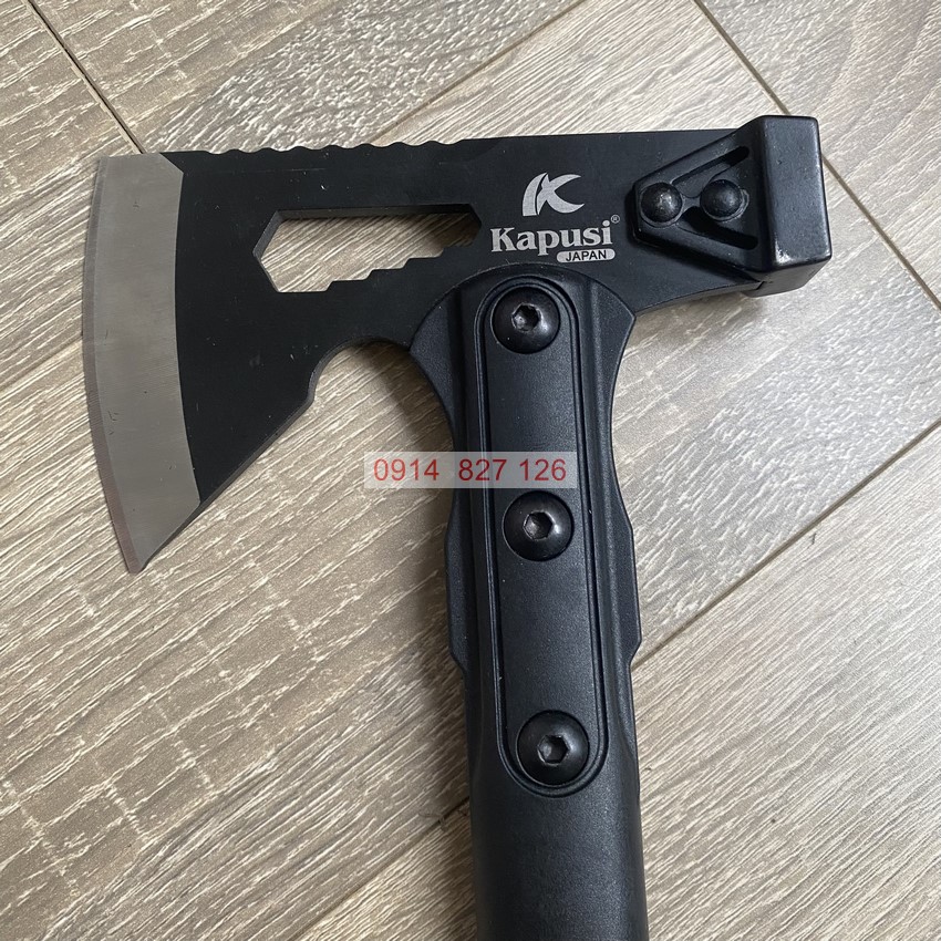 Rìu đen cao cấp hãng KAPUSI Japan làm từ thép carbon K-9507